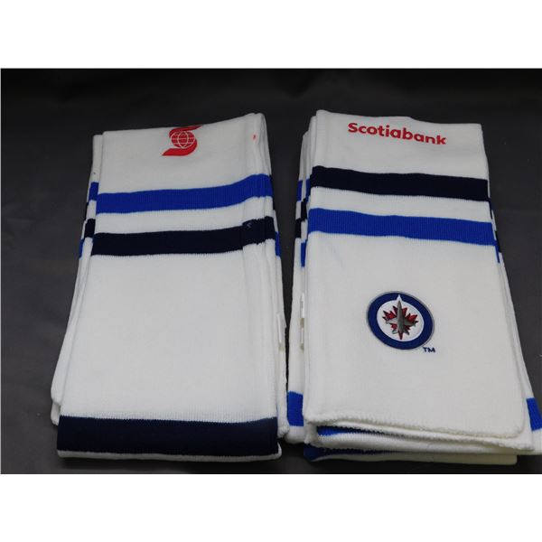 Lot of 5 NEW Winnipeg Jets Scarfs