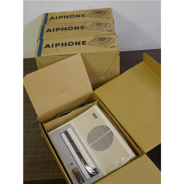 Lot of 4 Aiphone Unused Intercom Systems