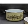 Image 3 : Lot of 3 Chefmate Spain Pan, Pot w Lid and Large Crock Pot w Handles Bakeware Cookware