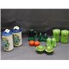 Image 1 : Lot of 6 Vegetable / Figural Salt and Pepper Shakers