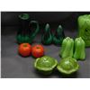 Image 2 : Lot of 6 Vegetable / Figural Salt and Pepper Shakers