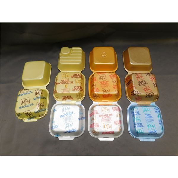 Styreofoam McDonalds Containers (mostly unused)