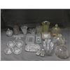 Image 1 : Bundle of Assorted Vintage Glass Trays, Vases, Cups, Coasters, Etc