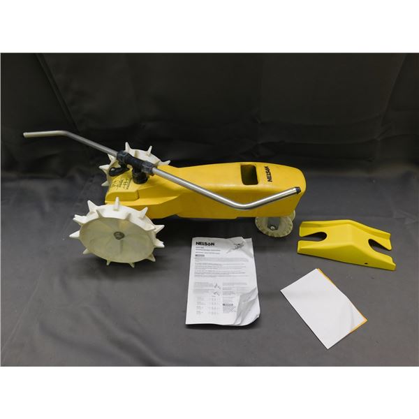 Nelson Cast Iron Travelling Tractor Lawn Sprinkler