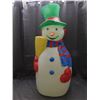 Image 1 : 40" Large Vintage Blow Mold Snowman Frosty The Snowman