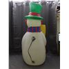 Image 3 : 40" Large Vintage Blow Mold Snowman Frosty The Snowman