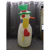 Image 4 : 40" Large Vintage Blow Mold Snowman Frosty The Snowman