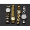 Image 1 : Lot of 4 Watches Silver and Gold Tone Precision, Tissot (3rd party), ESQ