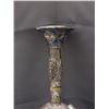 Image 4 : Vintage Antique Indian Metal Hookah Base with Inlay Paintings, Engravings