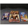 Image 1 : Lot of Assorted WWE WWF RAW Souvenir Program, Trade Paperbacks WW Superstars, Slam City