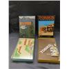 Image 1 : Lot of 2 Tobruk Tank Battles & Outdoor Survival Bookcase Games  941 895