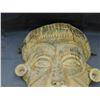 Image 2 : LARGE Clay Tribal Aztec Large Mask 19" tall x 17" wide