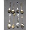 Image 1 : Vintage Souvenir Spoons Charlie McCarthy, War, Armistice Day, WWI, Etc