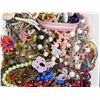 Image 3 : Tray of Assorted Costume Jewelry Necklaces Bracelets Pendants Etc *for crafting / parts*