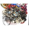 Image 4 : Tray of Assorted Costume Jewelry Necklaces Bracelets Pendants Etc *for crafting / parts*