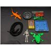 Image 1 : Lot of Assorted Toys, Rubber Frog, Skull