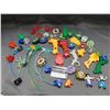 Image 1 : Lot of Assorted Beyblades Beys, Rip Cords, Launchers, Accessories