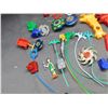 Image 6 : Lot of Assorted Beyblades Beys, Rip Cords, Launchers, Accessories