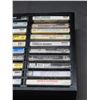 Image 2 : Lot of 40 Cassette Tapes Assorted in Case Rod Stewart, Wilf Carter, Marty Robbins, Paul Young