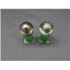 Image 5 : Uranium Glass Salt and Pepper Shakers