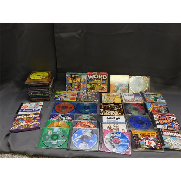 Lot of Assorted PC Games Disks