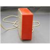 Image 2 : General Electric Vintage Electric Desk Clock Red Plastic Casing Model LK-38