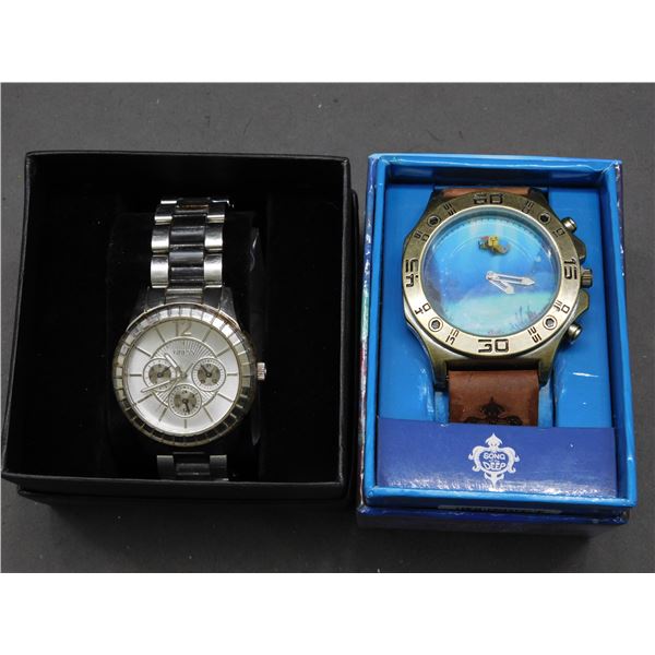 Lot of 2 Watches Song of the Deep & GUESS