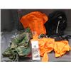 Image 1 : Lot of hi-vis Orange Clothes, Backpack, Hunting Camping Survival Shirts Bags etc