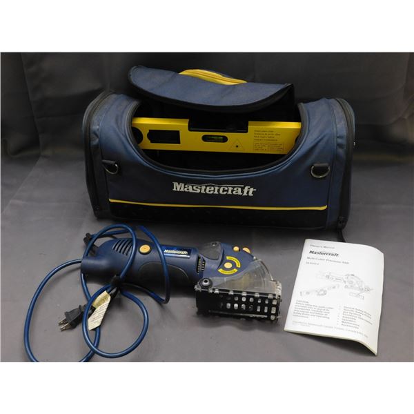 Mastercraft Multi Cutter Precision Saw w Bag & Level