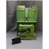 Image 1 : ELNA Green Sewing Machine Swiss Made Model 50