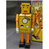 Image 2 : Schylling Lilliput Wind Up Tin Yellow Robot w/ Box MS393