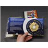 Image 2 : Lot of 3 Mario Galaxy Launch Coin and Soundtrack Mario Teaches Typing 2 PC CD Nintendo