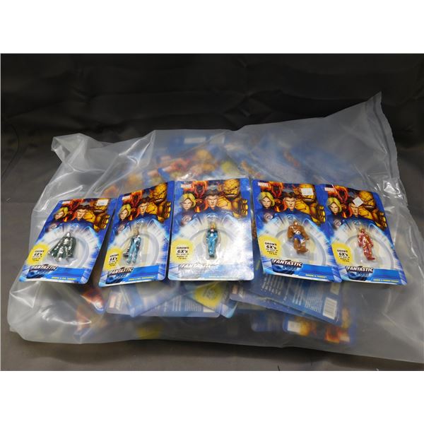90 Carded Marvel Fantastic Four 2005 Figures Grow In Water Toys