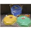 Image 1 : 18 NEW 3 Packs of 6 BBA Octagon Beyblade Beystadium 15" x 15"