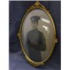 Image 1 : WW1 102nd Battalion Framed Soldier Picture Domed Picture Frame