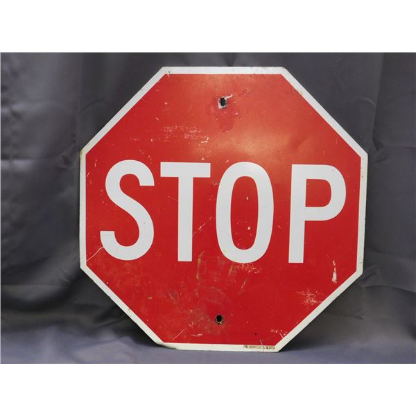Metal Stop Sign 2ft x 2ft