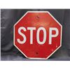 Image 1 : Metal Stop Sign 2ft x 2ft