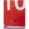 Image 2 : Metal Stop Sign 2ft x 2ft