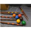 Image 3 : Vintage Wooden Croquet Set