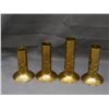 Image 1 : Lot of 4 Brass Candlesticks