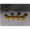 Image 2 : Lot of 4 Brass Candlesticks