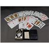 Image 1 : Vintage Kem Plastic Playing Cards Complete Set, Cards New Condition. Case VG.