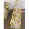 Image 2 : Ceramic & Metal Trinket Decorations Girls Flowers Spring Cloisonne on Bench Figurines Hallmark