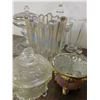Image 2 : Lot of EAPG Vases Trays Serving Ware