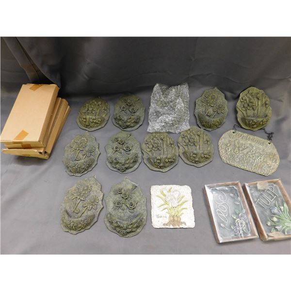 lot of Assorted Wall Planters & Decor Home Garden Outdoor Patio Etc