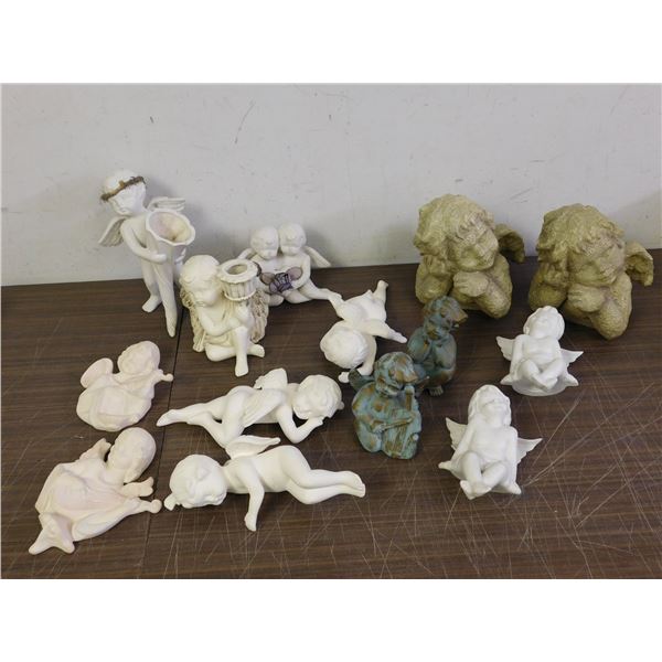 Lot of Cherubs Baby Angels Home & Garden Decorations Ornaments