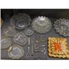 Image 1 : Lot of Cake Trays, Handles, Serving Trays Vintage EAPG