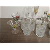 Image 2 : END OF THE RUN Lot of Glassware Candlesticks Keiths Glass Rocks Class Mugs etc
