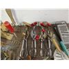 Image 2 : Large Lot of Vintage Kitchen Utensils ToolsGraters Openers Mashers Etc.
