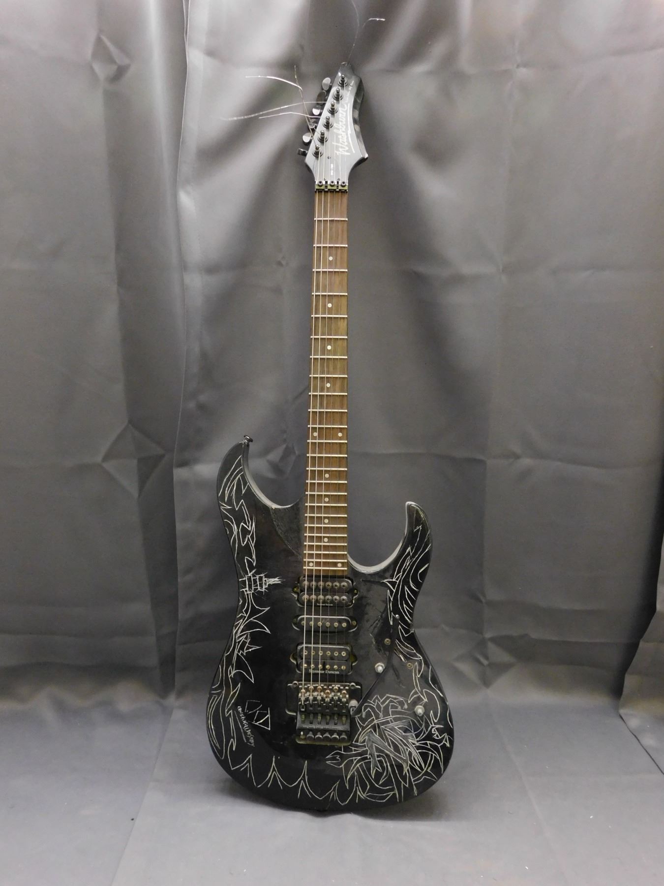 Washburn WG-780 Guitar Floyd Rose Bridge, Seymore Dunkin Pickups (as is